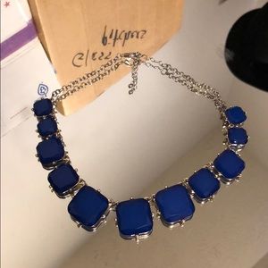 Royal Blue Statement Necklace